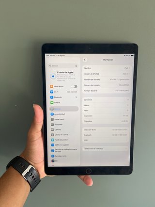 iPad Air 3ª Gen 64GB Negro/Plata