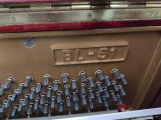 Piano Kawai BL-51 Pared