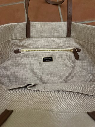 Borsa Prada Tote Beige