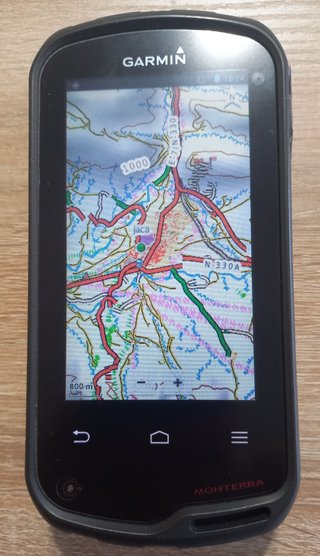 GPS Garmin Monterra + Accesorios