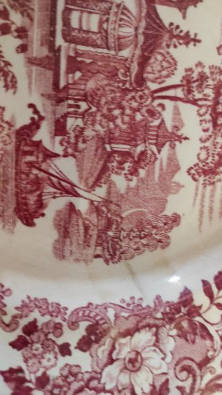 Plato Hondo La Cartuja Pickman Sevilla Antiguo