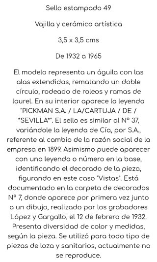 Plato Hondo La Cartuja Pickman Sevilla Antiguo