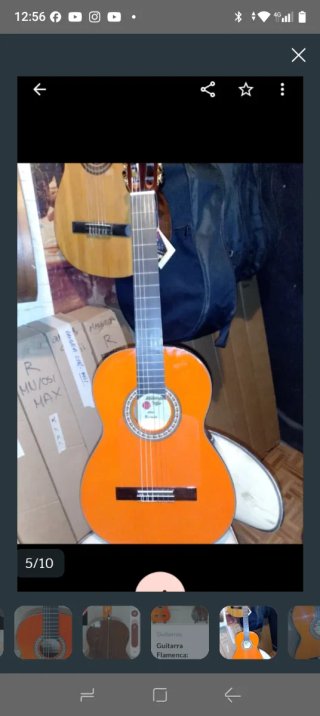 Guitarra Flamenca autoamplificada double S1