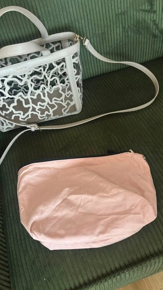 Bolso Tous Beige con Diseño Calado