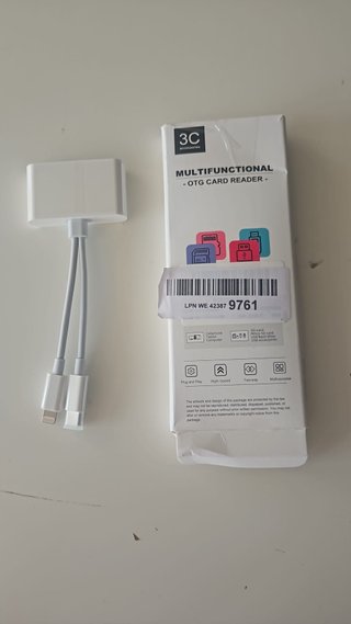 Lector Tarjetas SD/TF y USB 3C Lightning