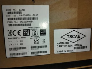 Impresora etiquetas TSC DA210 térmica USB 203 dpi