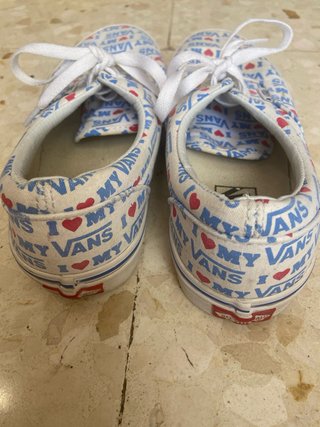 Zapatos Vans con estampado I Love Vans