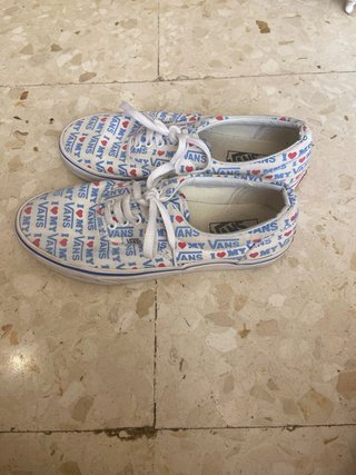 Zapatos Vans con estampado I Love Vans