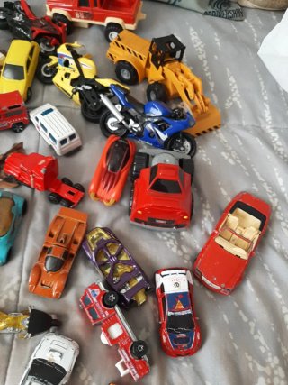 Lote Coches y Motos Juguete