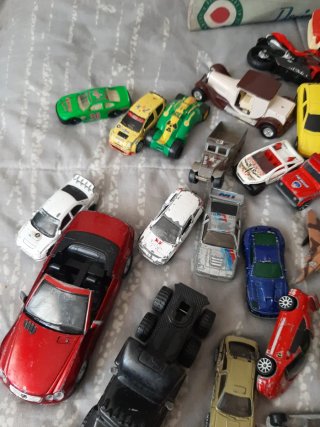 Lote Coches y Motos Juguete