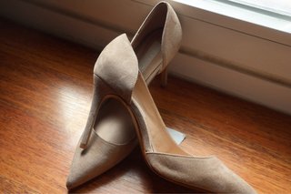 Zapatos tacón Mango Talla 38 Beige