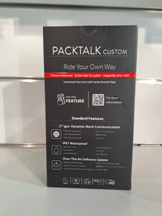 Intercomunicador Cardo Packtalk Custom