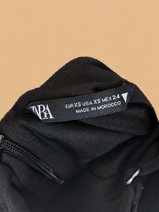 Abito Zara nero taglia XS