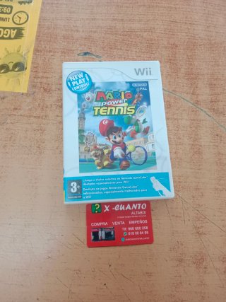 JUEGO NINTENDO WII MARIO POWER TENNIS