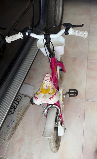 Bicicleta infantil niña rosa