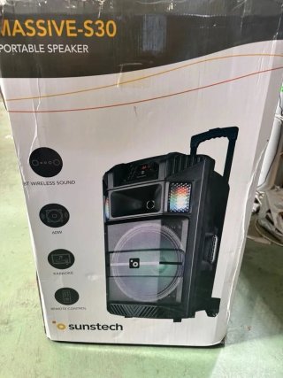 Sunstech MASSIVE-S30 Altavoz Bluetooth 60W Trolley