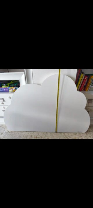 Cabecero Infantil Nube Baimba Blanco