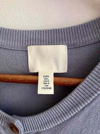 Chaqueta H&M de punto azul