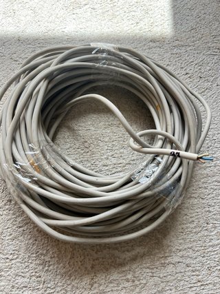 Cable eléctrico 3x1,5 mm² - 37 metros