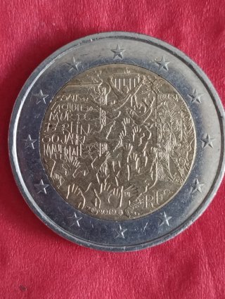 Moneda 2 euros Francia 2019