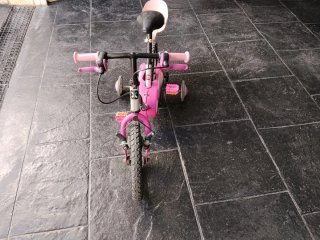 Bicicleta infantil rosa 2-4 años