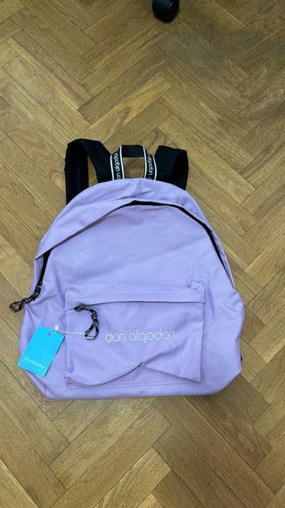 Mochila Don Algodon Morada Nueva