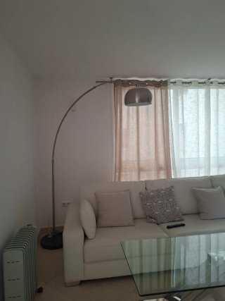 Sofá de Piel Blanco 3x2m