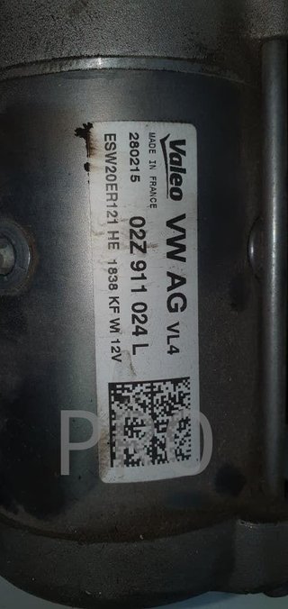 motor de arranque grupo vag usado