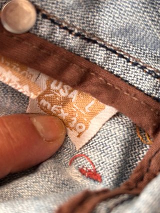 Cazadora vaquera TRF de Zara Talla M
