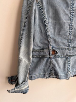 Cazadora vaquera TRF de Zara Talla M