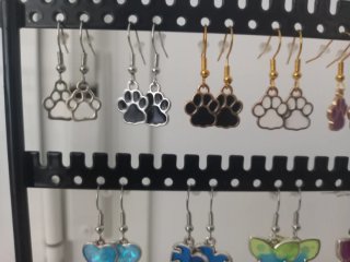 Lote Pendientes Patitas y Mariposas