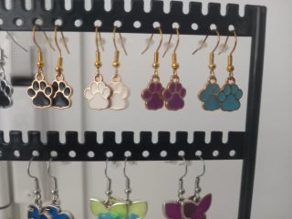 Lote Pendientes Patitas y Mariposas