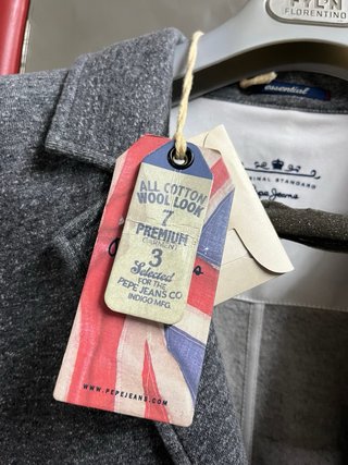 Americana punto gris Talla L