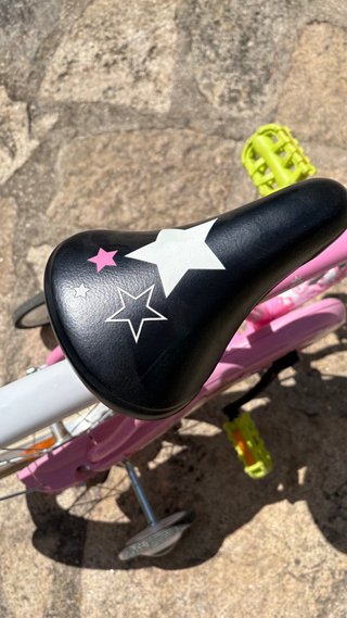 Bicicleta Btwin Princess 16 Rosa