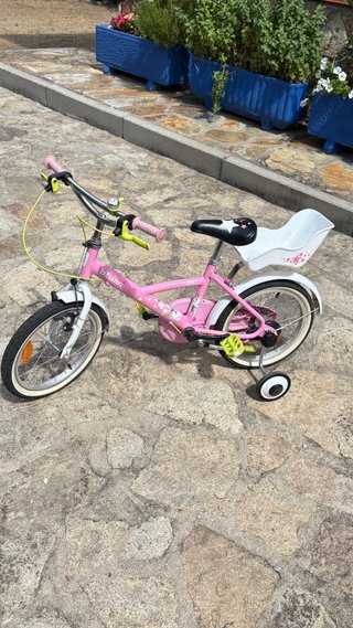 Bicicleta Btwin Princess 16 Rosa
