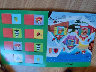 Osito Tito. Mi primer libro de memoria. Navidad