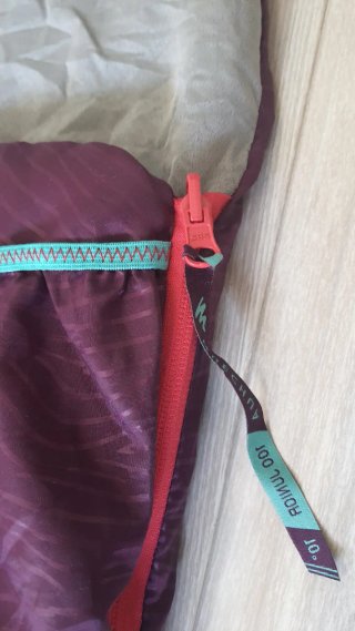 Saco de dormir Quechua MH100 Junior 10°