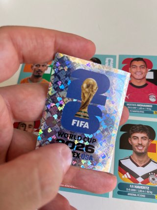 7 Cromos Mundial 26 + 1 Coca Cola