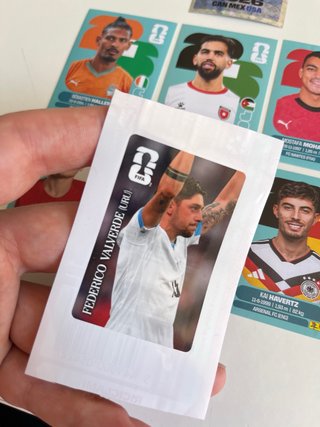 7 Cromos Mundial 26 + 1 Coca Cola