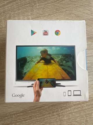 Google Chromecast 1ª generación completo con caja