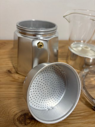 Cafetera Italiana Borosilicato Zara Home