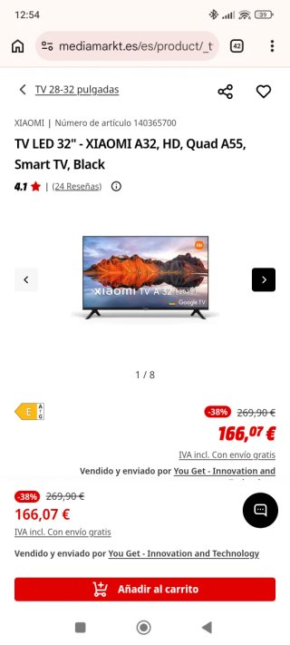 TV Xiaomi Smart TV 32 HD