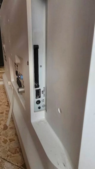 Monitor Philips 24 Blanco/Negro