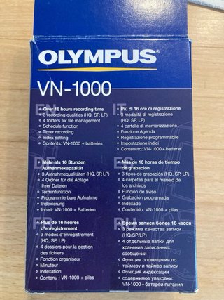 Grabadora de voz Olympus VN-1000