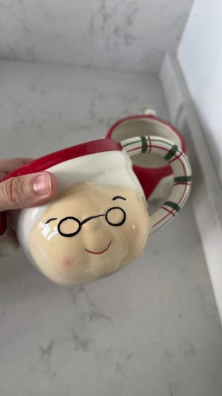 Tazas Navideñas de Cerámica
