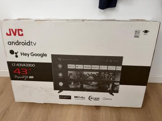 Televisión JVC 43 Android TV DynaPix HD