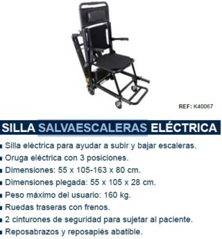 Silla salvaescaleras