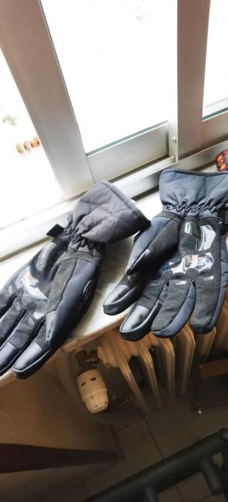Guantes Moto Negro Protecciones talla M