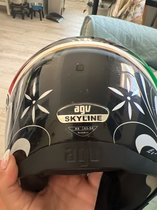 Casco Moto AGV Tricolor XS