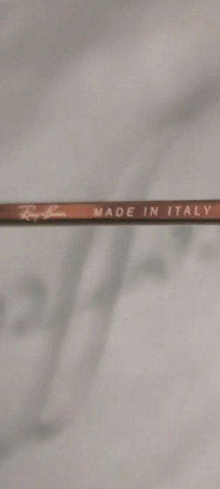 Montura Ray-Ban montura dorada